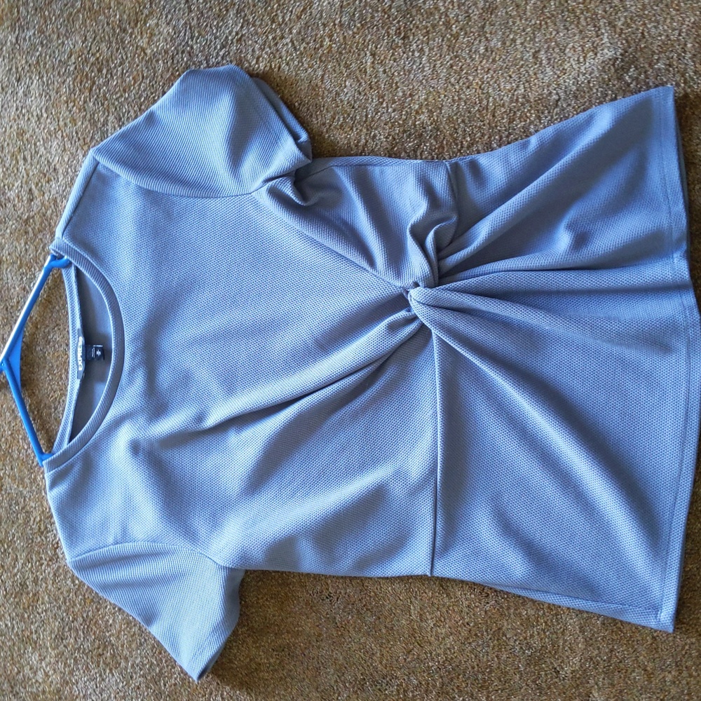 Blue/gray top from Express